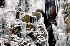 六甲山七曲滝の氷瀑（神戸市）【2026年2月】